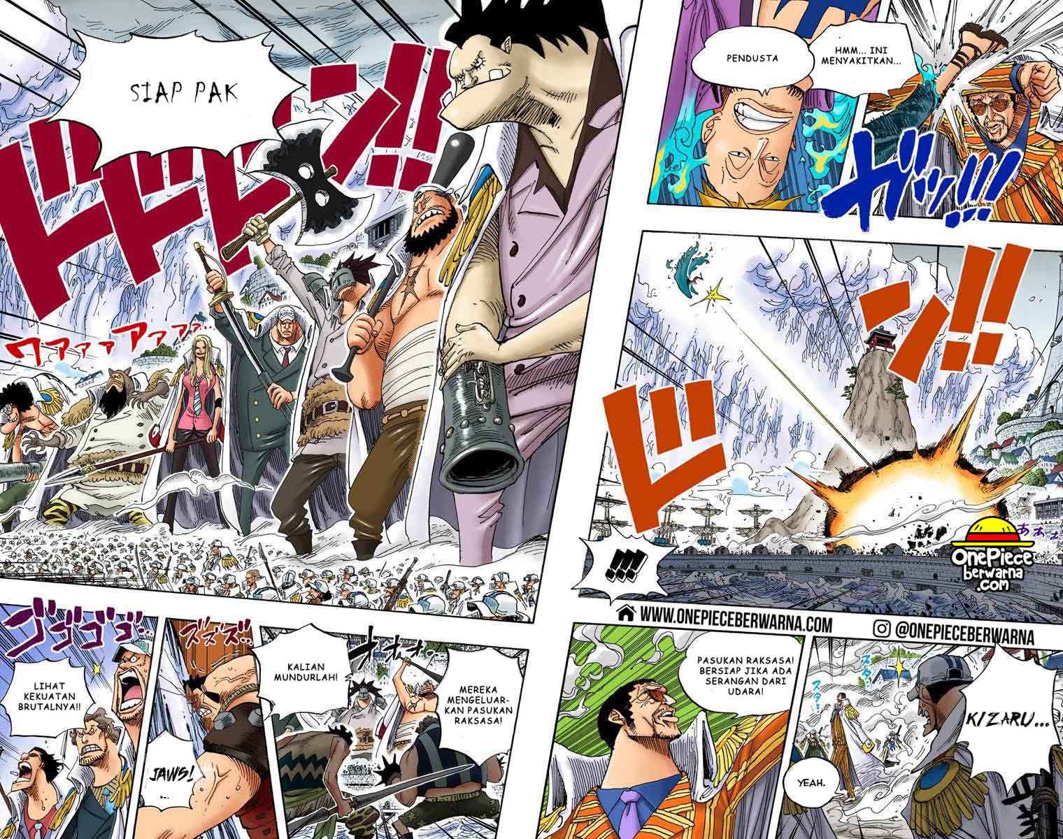 One Piece Berwarna Chapter 554